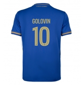 AS Monaco Aleksandr Golovin #10 Udebanetrøje 2025-26 Kort ærmer