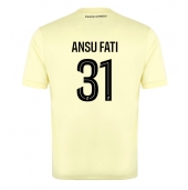 AS Monaco Ansu Fati #31 Tredje trøje 2025-26 Kort ærmer