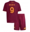 AS Roma Artem Dovbyk #9 Hjemmebanetrøje Børn 2025-26 Kort ærmer (+ bukser)