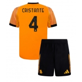 AS Roma Bryan Cristante #4 Udebanetrøje Børn 2025-26 Kort ærmer (+ bukser)