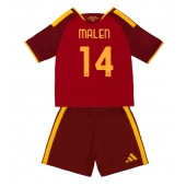 AS Roma Donyell Malen #14 Hjemmebanetrøje Børn 2026-27 Kort ærmer (+ bukser)