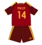 AS Roma Donyell Malen #14 Hjemmebanetrøje Børn 2026-27 Kort ærmer (+ bukser)