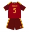 AS Roma Evan Ndicka #5 Hjemmebanetrøje Børn 2026-27 Kort ærmer (+ bukser)