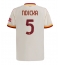 AS Roma Evan Ndicka #5 Udebanetrøje 2026-27 Kort ærmer