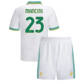 AS Roma Gianluca Mancini #23 Tredje trøje Børn 2025-26 Kort ærmer (+ bukser)