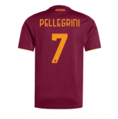 AS Roma Lorenzo Pellegrini #7 Hjemmebanetrøje 2025-26 Kort ærmer