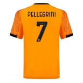 AS Roma Lorenzo Pellegrini #7 Udebanetrøje 2025-26 Kort ærmer