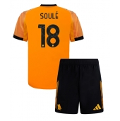 AS Roma Matias Soule #18 Udebanetrøje Børn 2025-26 Kort ærmer (+ bukser)
