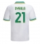 AS Roma Paulo Dybala #21 Tredje trøje 2025-26 Kort ærmer