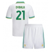 AS Roma Paulo Dybala #21 Tredje trøje Børn 2025-26 Kort ærmer (+ bukser)