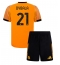 AS Roma Paulo Dybala #21 Udebanetrøje Børn 2025-26 Kort ærmer (+ bukser)