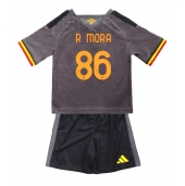 AS Roma Rodrigo Mora #86 Tredje trøje Børn 2026-27 Kort ærmer (+ bukser)