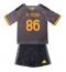 AS Roma Rodrigo Mora #86 Tredje trøje Børn 2026-27 Kort ærmer (+ bukser)