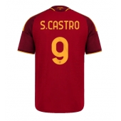 AS Roma Santiago Castro #9 Hjemmebanetrøje 2026-27 Kort ærmer