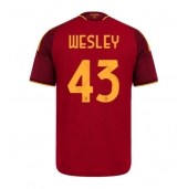 AS Roma Wesley Franca #43 Hjemmebanetrøje 2026-27 Kort ærmer