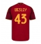 AS Roma Wesley Franca #43 Hjemmebanetrøje 2026-27 Kort ærmer