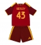 AS Roma Wesley Franca #43 Hjemmebanetrøje Børn 2026-27 Kort ærmer (+ bukser)