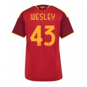 AS Roma Wesley Franca #43 Hjemmebanetrøje Dame 2026-27 Kort ærmer
