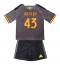 AS Roma Wesley Franca #43 Tredje trøje Børn 2026-27 Kort ærmer (+ bukser)