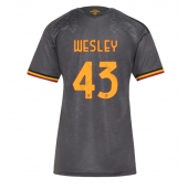 AS Roma Wesley Franca #43 Tredje trøje Dame 2026-27 Kort ærmer