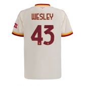 AS Roma Wesley Franca #43 Udebanetrøje 2026-27 Kort ærmer