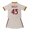 AS Roma Wesley Franca #43 Udebanetrøje Børn 2026-27 Kort ærmer (+ bukser)