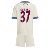 Ajax Josip Sutalo #37 Tredje trøje Børn 2025-26 Kort ærmer (+ bukser)