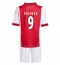Ajax Kasper Dolberg #9 Hjemmebanetrøje Børn 2025-26 Kort ærmer (+ bukser)
