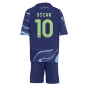 Ajax Oscar Gloukh #10 Udebanetrøje Børn 2025-26 Kort ærmer (+ bukser)
