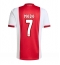 Ajax Raul Moro #7 Hjemmebanetrøje 2025-26 Kort ærmer