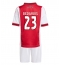 Ajax Steven Berghuis #23 Hjemmebanetrøje Børn 2025-26 Kort ærmer (+ bukser)