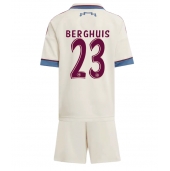 Ajax Steven Berghuis #23 Tredje trøje Børn 2025-26 Kort ærmer (+ bukser)