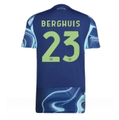 Ajax Steven Berghuis #23 Udebanetrøje 2025-26 Kort ærmer