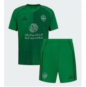 Al-Ahli Hjemmebanetrøje Børn 2025-26 Kort ærmer (+ bukser)