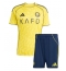 Al-Nassr Cristiano Ronaldo #7 Hjemmebanetrøje Børn 2025-26 Kort ærmer (+ bukser)