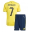 Al-Nassr Cristiano Ronaldo #7 Hjemmebanetrøje Børn 2025-26 Kort ærmer (+ bukser)