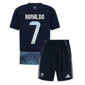 Al-Nassr Cristiano Ronaldo #7 Udebanetrøje Børn 2025-26 Kort ærmer (+ bukser)