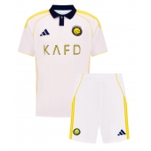 Al-Nassr Tredje trøje Børn 2025-26 Kort ærmer (+ bukser)