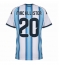 Argentina Alexis Mac Allister #20 Hjemmebanetrøje VM 2026 Kort ærmer