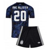 Argentina Alexis Mac Allister #20 Udebanetrøje Børn VM 2026 Kort ærmer (+ bukser)