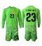 Argentina Emiliano Martinez #23 Målmand Udebanetrøje Børn VM 2026 Lange ærmer (+ bukser)