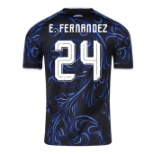 Argentina Enzo Fernandez #24 Udebanetrøje VM 2026 Kort ærmer