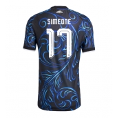 Argentina Giuliano Simeone #17 Udebanetrøje VM 2026 Kort ærmer