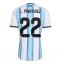 Argentina Lautaro Martinez #22 Hjemmebanetrøje VM 2026 Kort ærmer