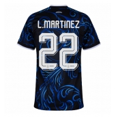 Argentina Lautaro Martinez #22 Udebanetrøje Dame VM 2026 Kort ærmer