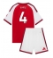 Arsenal Ben White #4 Hjemmebanetrøje Børn 2026-27 Kort ærmer (+ bukser)