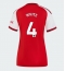 Arsenal Ben White #4 Hjemmebanetrøje Dame 2026-27 Kort ærmer