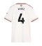 Arsenal Ben White #4 Tredje trøje Dame 2025-26 Kort ærmer