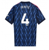 Arsenal Ben White #4 Udebanetrøje 2025-26 Kort ærmer