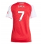 Arsenal Bukayo Saka #7 Hjemmebanetrøje Dame 2025-26 Kort ærmer